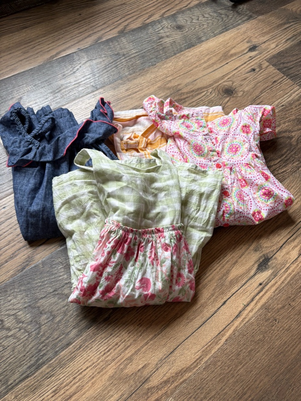 4T Sleeveless Dress Bundle-4 Dresses
